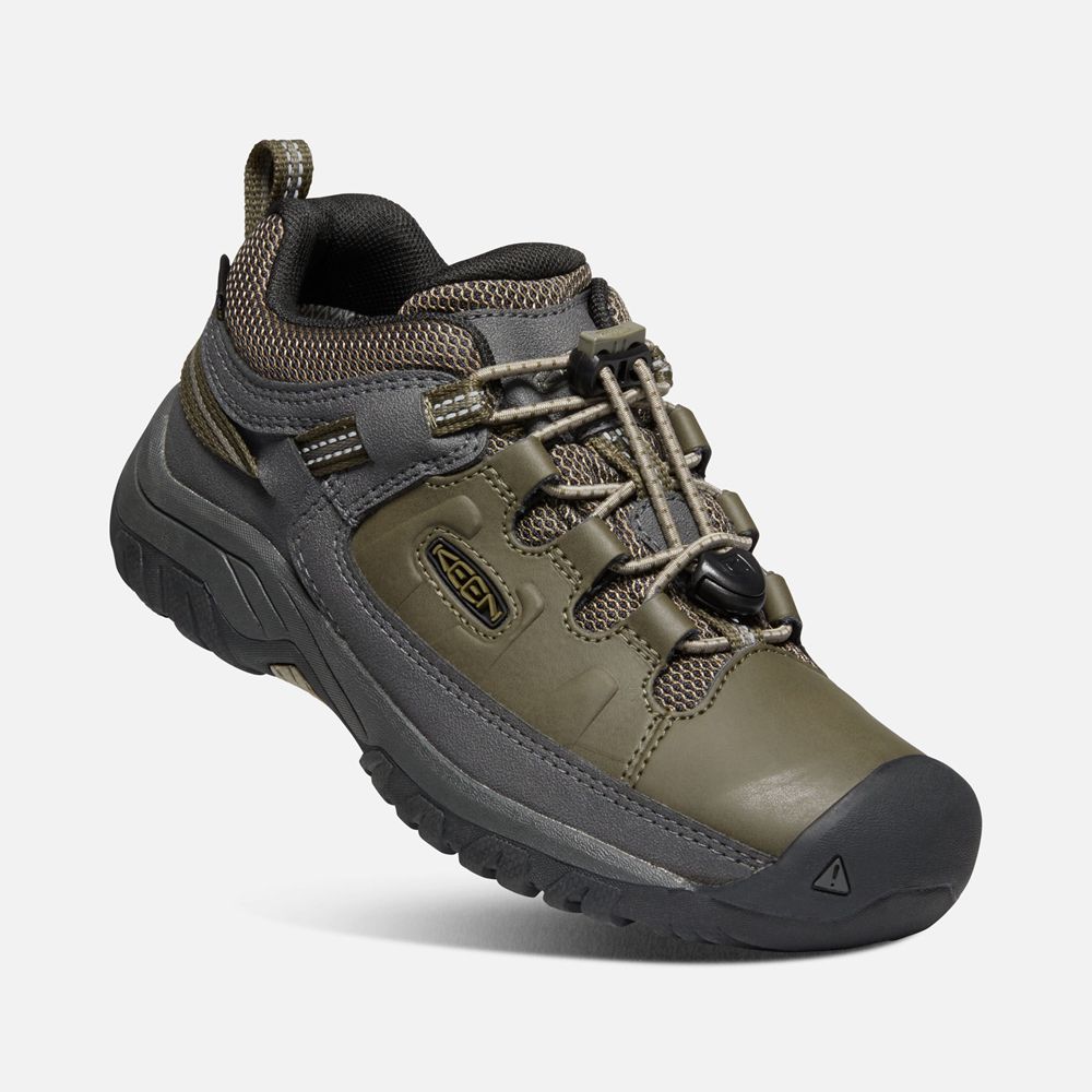 Zapatos de Seguridad Keen Mexico Verde Oliva - Niños Targhee Waterproof - DR3926140